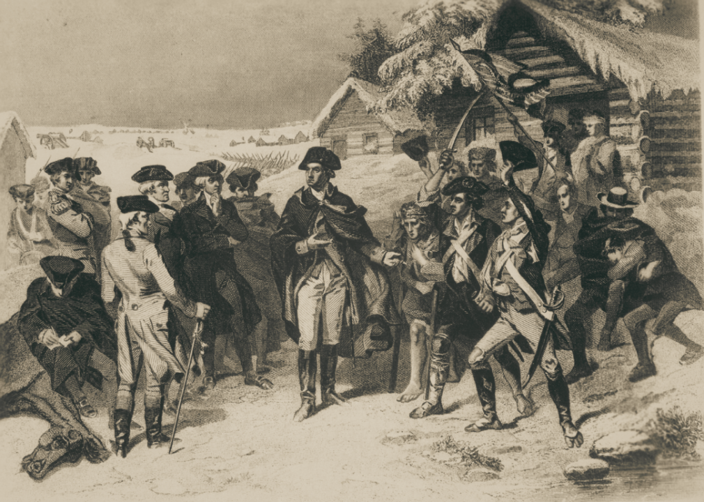 1777: George Washington mandates smallpox vaccines for all his soldiers